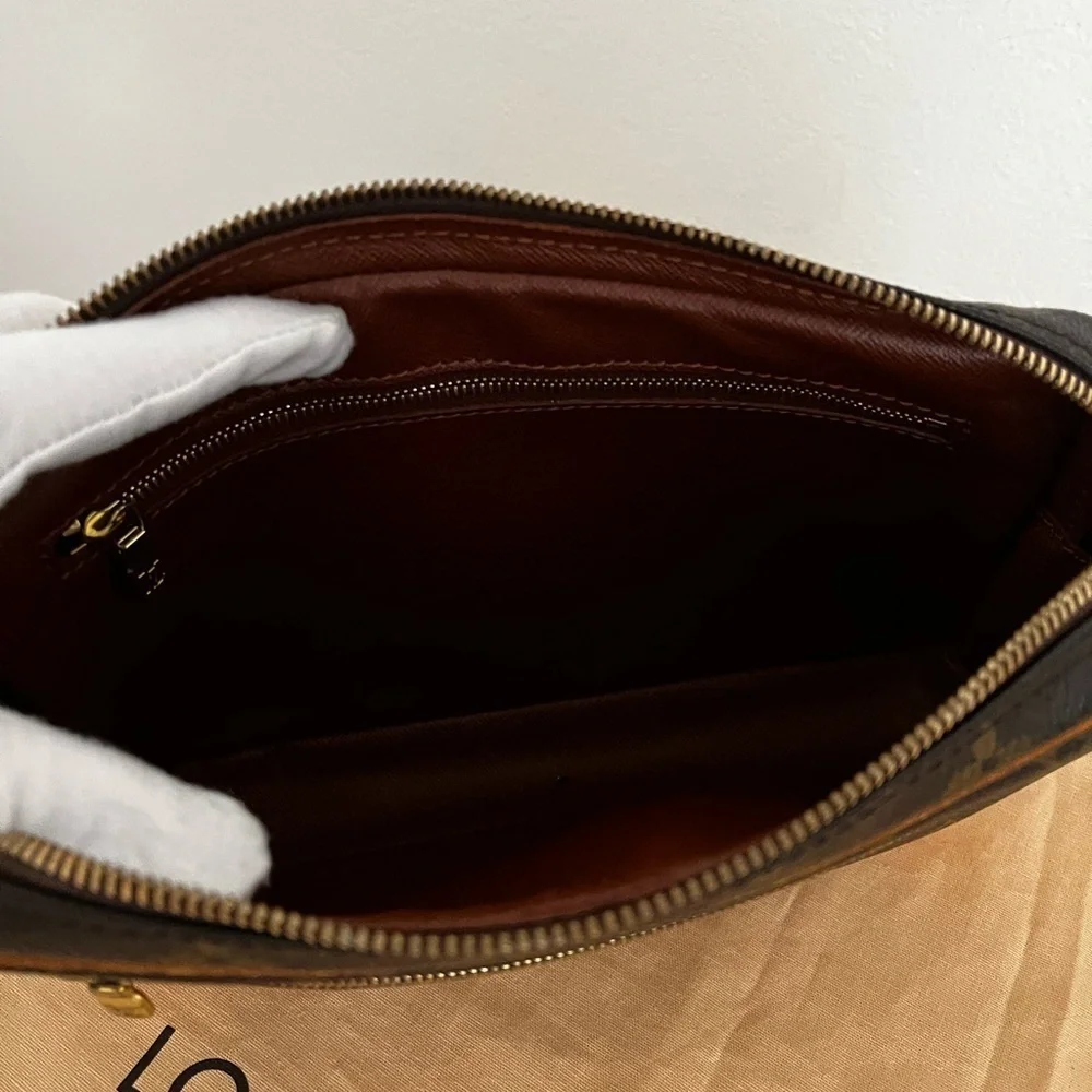 Louis Vuitton Marley Wristlet Clutch Monogram PM Dragonne Circa 2002